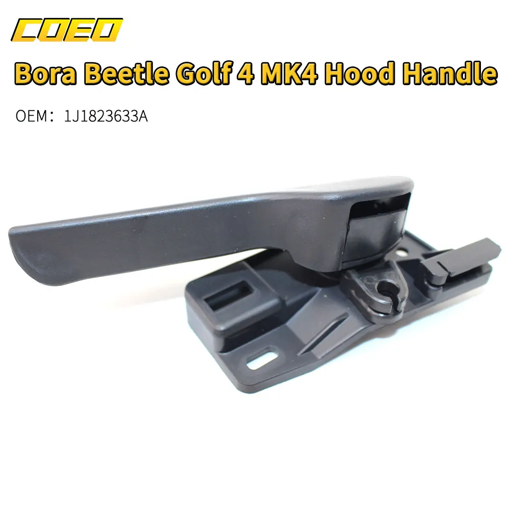 

Hood Release Grip Handle & Bracket For VW Jetta Golf MK4 Bora Polo Beetle Seat Skoda 1J1823633A