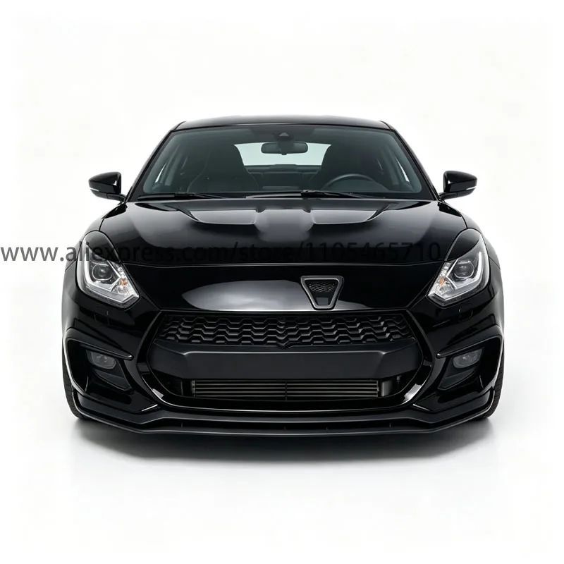 Фото Для Suzuki Swift ZC33S: передний бампер, сплиттер, нижний спойлер, аэродинамический обвес, внешние аксессуары для тюнинга кузова №3