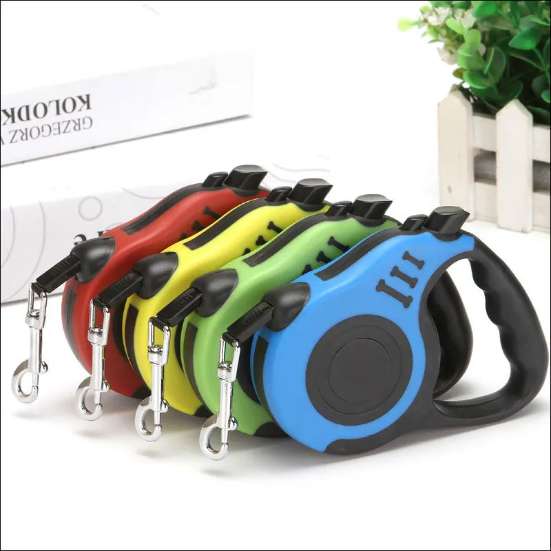 

Durable Dog Leash For Small Medium Dogs Automatic Flexible Retractable Nylon 3/5M Leash Traction Puppy Cats Dogs Pet Supplies