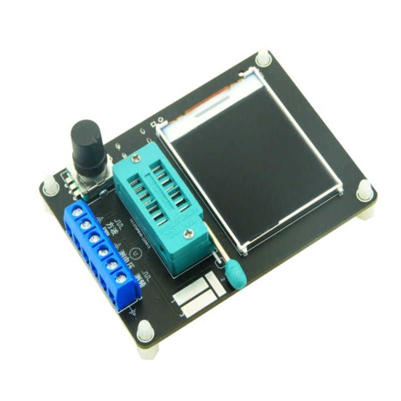 

GM328A Transistor Tester Digital Multimeter Tester Electrical Capacitance Meter Diode Triode Resistor Tester Russian Version