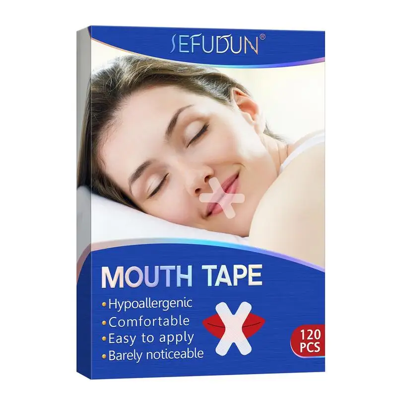 

Лента самоклеящаяся для снятия храпа и улучшения качества сна, 120 шт.