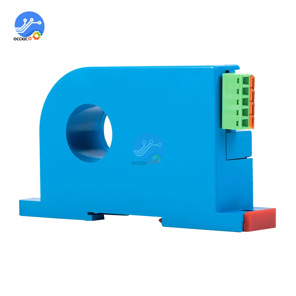 

Передатчик переменного тока на Din-рейке, 0-30 А, 0-50 А, 0-100 А, датчик тока с открытым контуром, преобразователь тока на выходе 4-20 мА