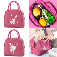 thermal portable lunch bags picnic dinner insulated travel canvas bags bento pouch lunch food lunch box cooler storage handbag