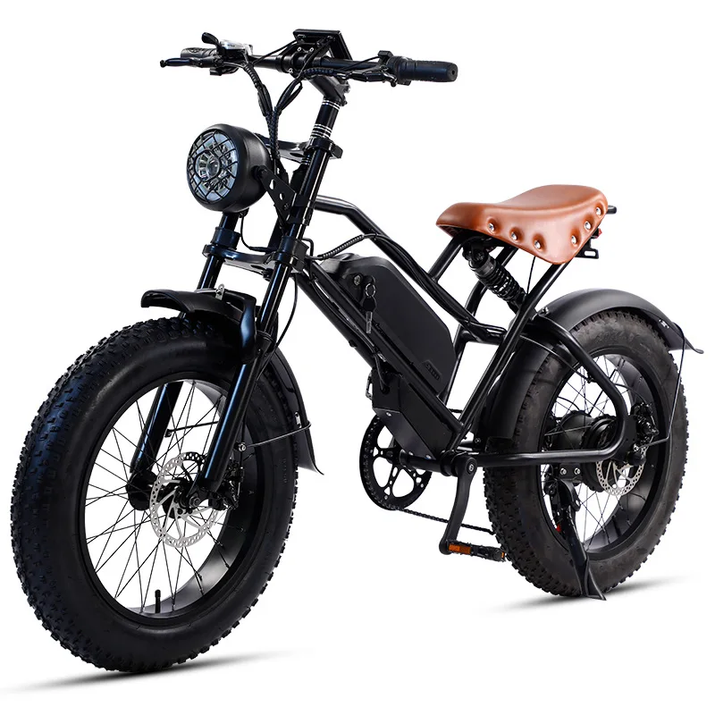 

FEIVOS W1 Off-road mountain Electric bike 500W Aluminium alloy snow tires Electric bicycle 20" Lithium battery e bike