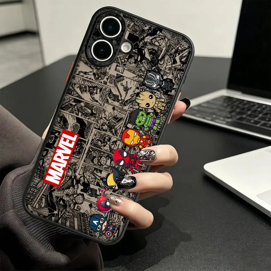 Чехол для телефона Deadpool Venom America Funda Back для iPhone 17 Pro Max 7 8 SE 14 16 Plus 17e 11 12 13 Mini Air 15 XS XR (art.: 3920dbe985e52) - 3920dbe985e52
