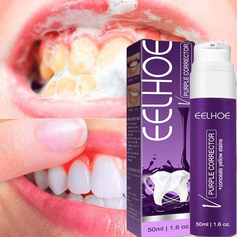 Whitening Tooth Toothpaste Freshen Breath Removes Smoke Tea Coffee Stains Toothpaste Dental Bleaching Deep Cleaning Oral Hygiene