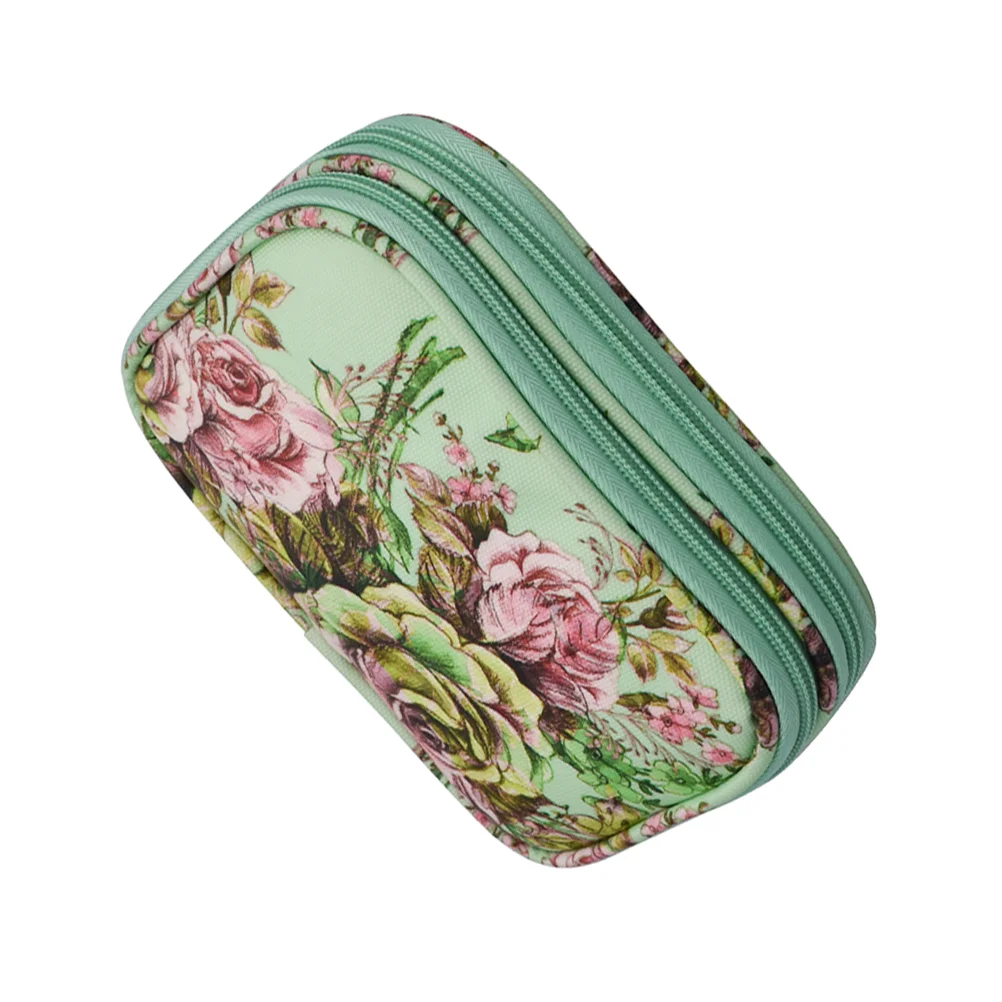 

Knitting Bag Yarn Storage Needle Organizer Circular Case Project Bags Crochet Tote Zipper Accessories Box