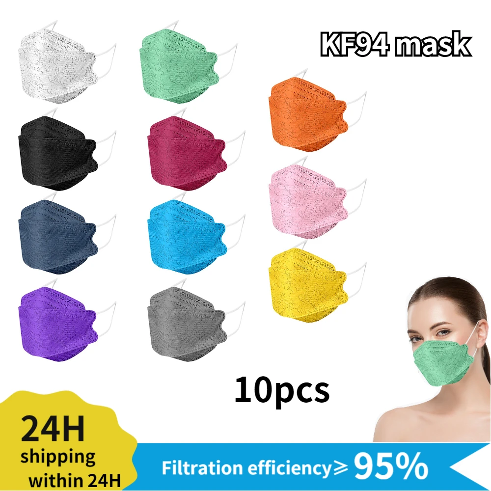 10 шт. детские маски для лица 4 слоя |