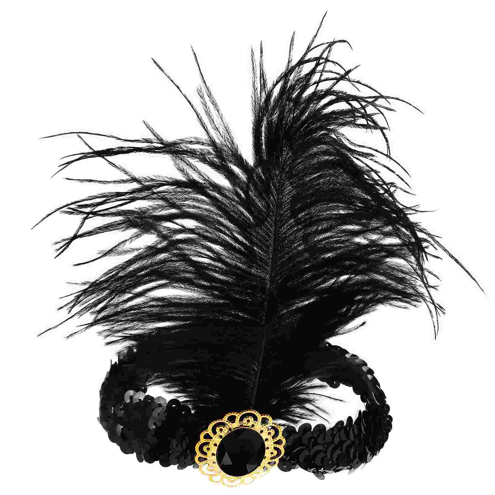 Повязка на голову 1920 S элитный головной убор костюм 1920-х годов для девочек со