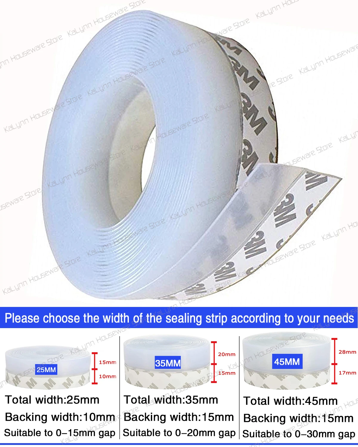 

Уплотнительная лента на нижнюю часть двери, 5-10 м