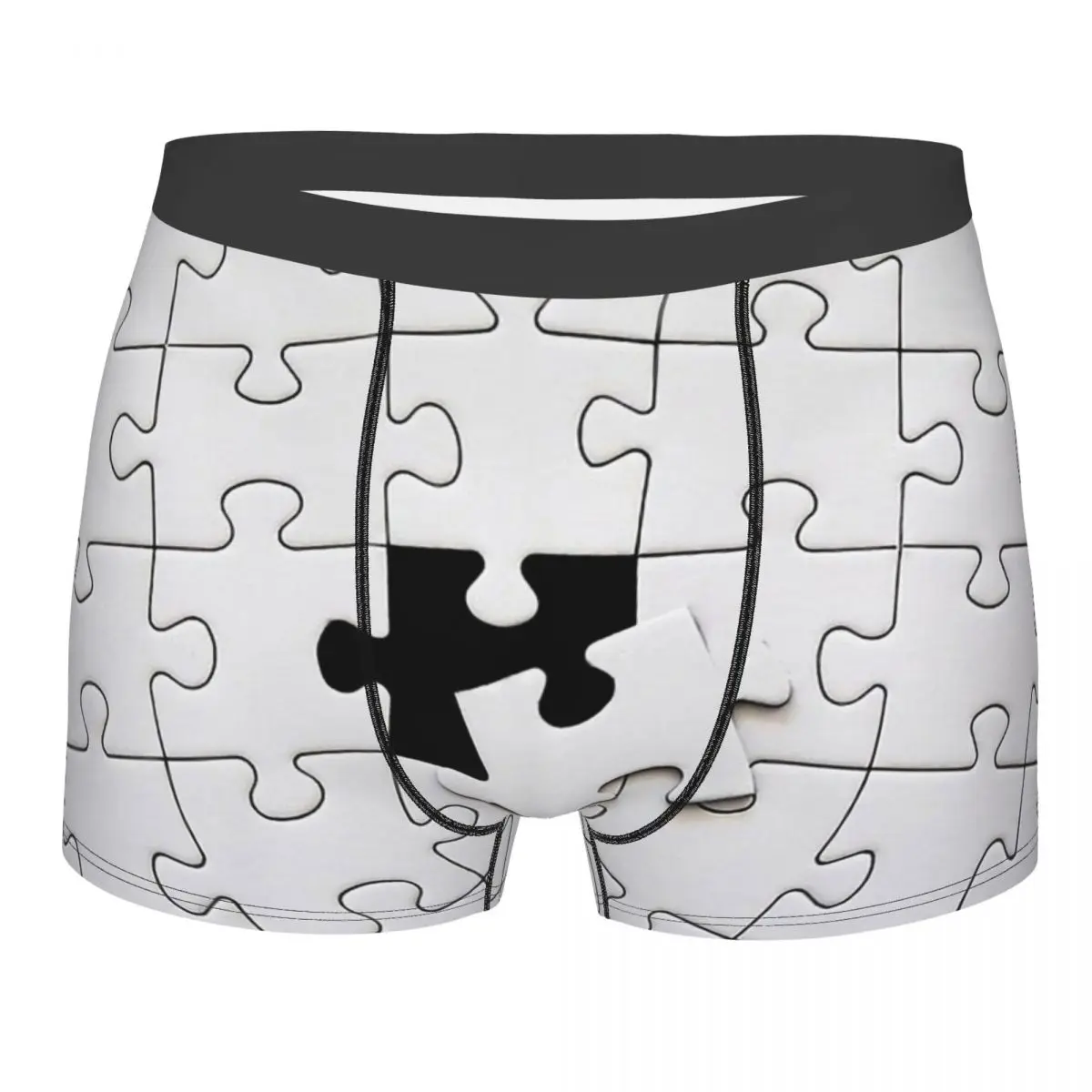 

Puzzle Man's Boxer Briefs Code Highly Breathable Underpants Top Quality Print Shorts Birthday Gifts