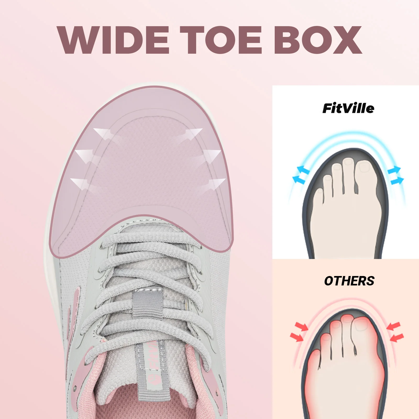 Женские кроссовки FitVille