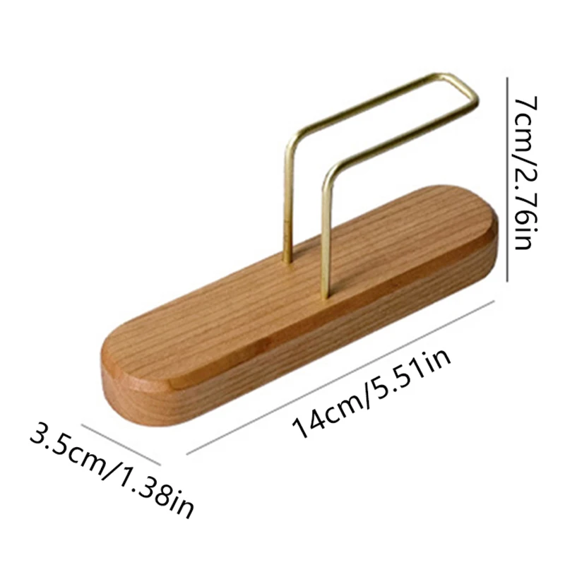 Деревянный держатель фильтра для кофе подставка хранения бумажного V60 стеллаж в
