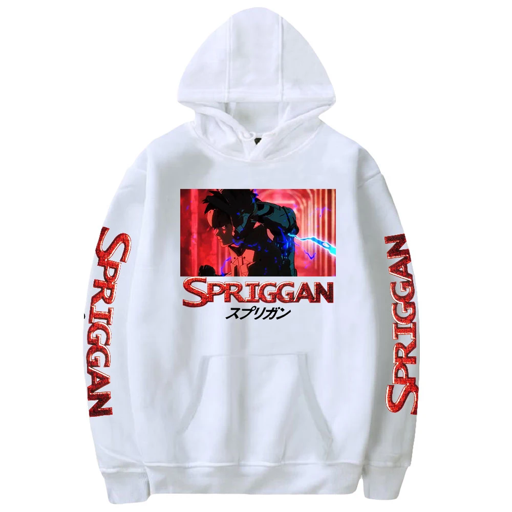 Spriggan аниме толстовка с длинным рукавом для мужчин и женщин толстовки Бесплатная