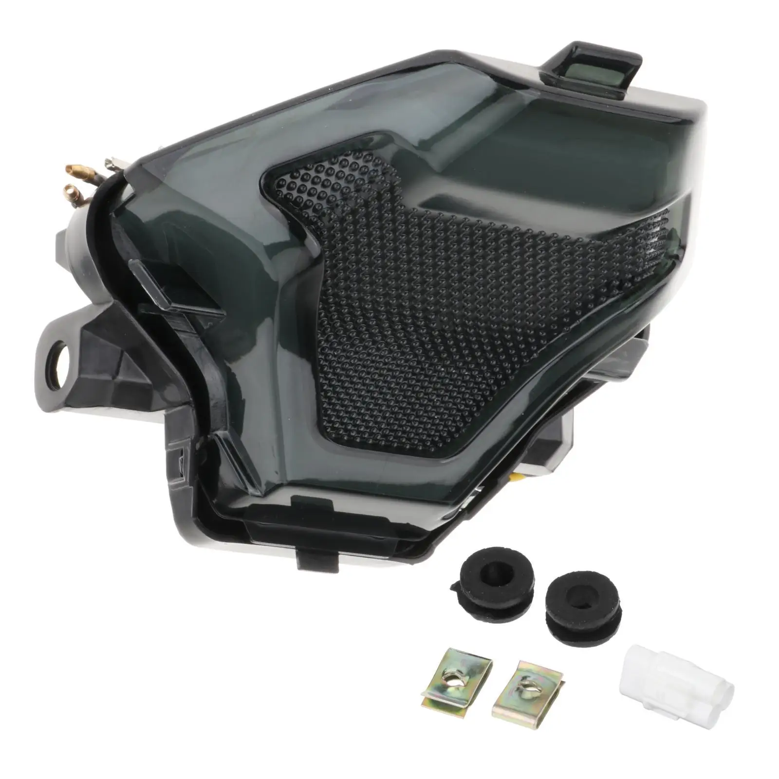 

12V 108 LED Motorcycle Rear Tail Light Assembly Motorcycle LED Tail Light with Turn Signals for Yamaha FZ07 Y15ZR MT25 MT03