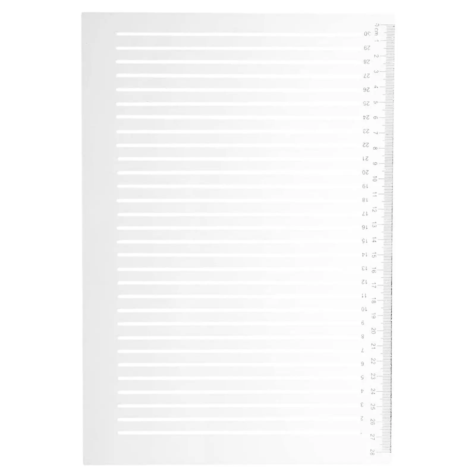 

Straight Line Stencil Ruler Geometry Template Writing Straight Guide A4 Clear Ruler Writing Tool For Envelope Addressing Wedding