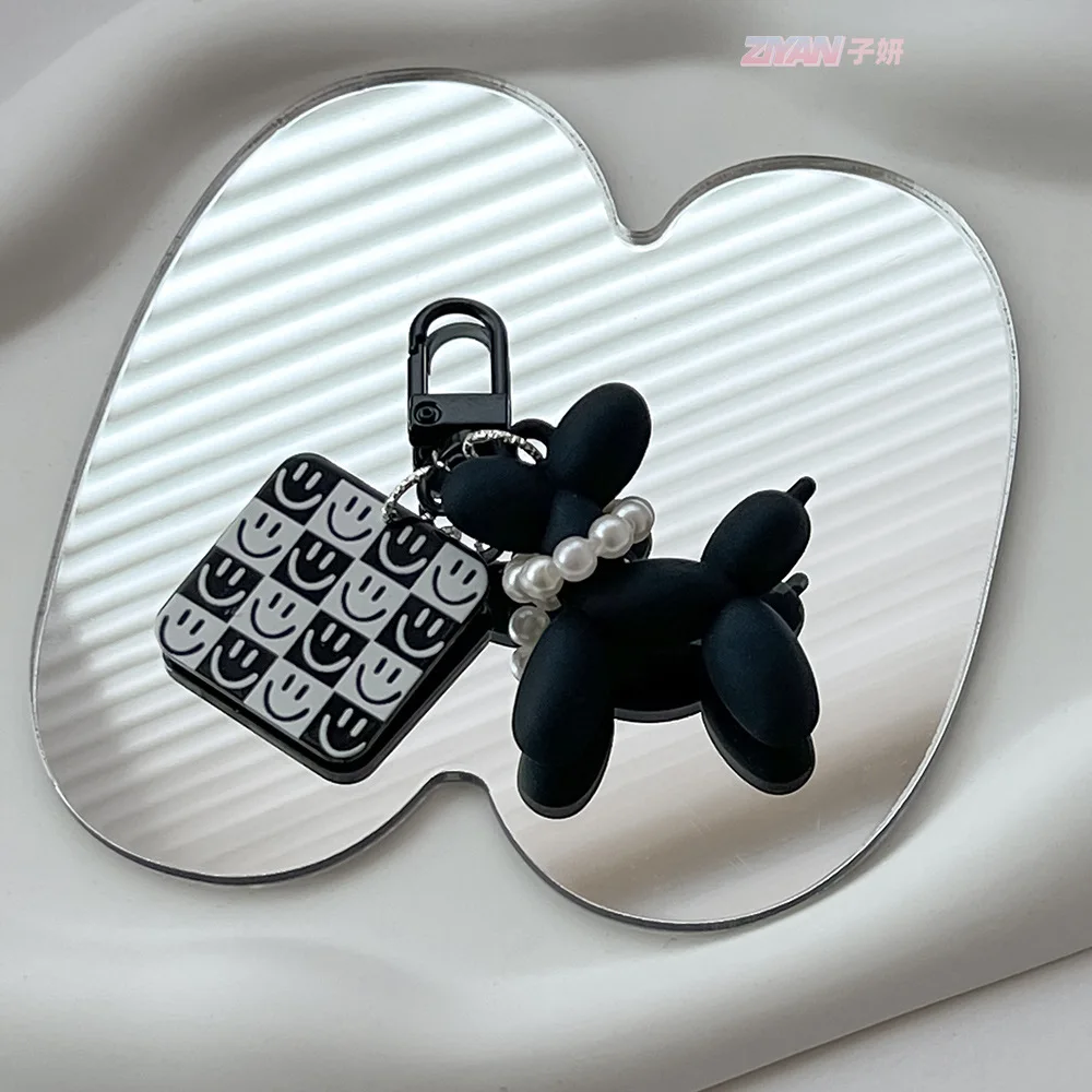 Новинка брелок премиум-класса с подвеской в виде темного галстука шара собаки