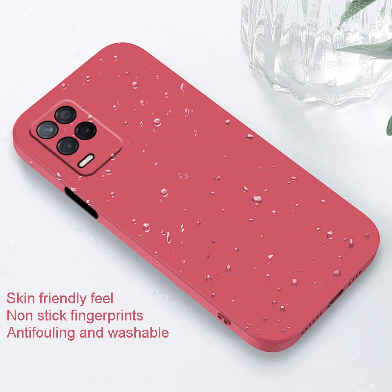 square liquid silicone phone case for oppo realme 8 pro 8i 7 7i 6 6s 5 5s 5i gt neo2 gt2 x x2 xt k3 anti fall soft tpu cover free global shipping