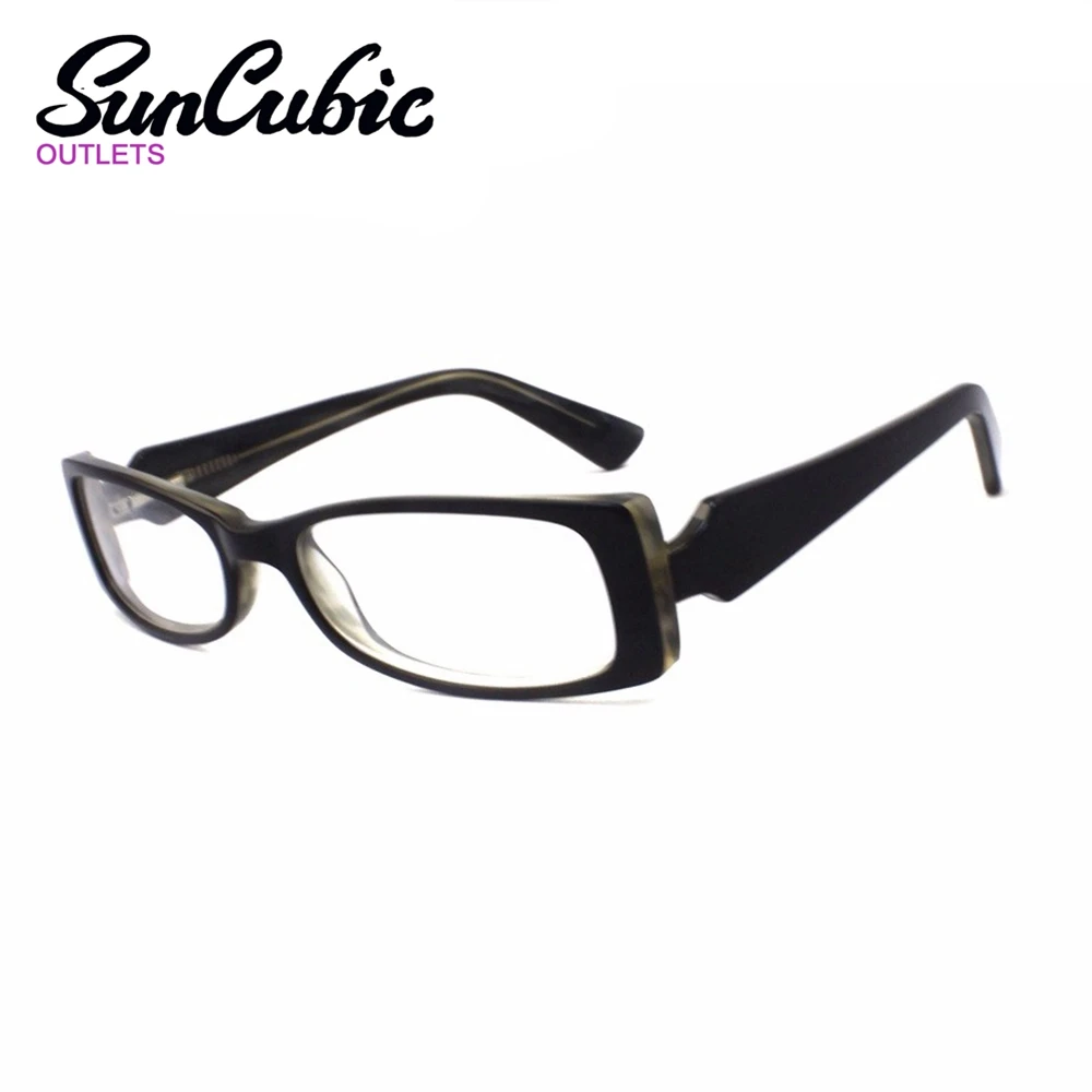 

Уникальные оптические очки YX48 с чистыми линзами для мужчин и женщин, ацетатные высококачественные оправы, модные трендовые классические ди...