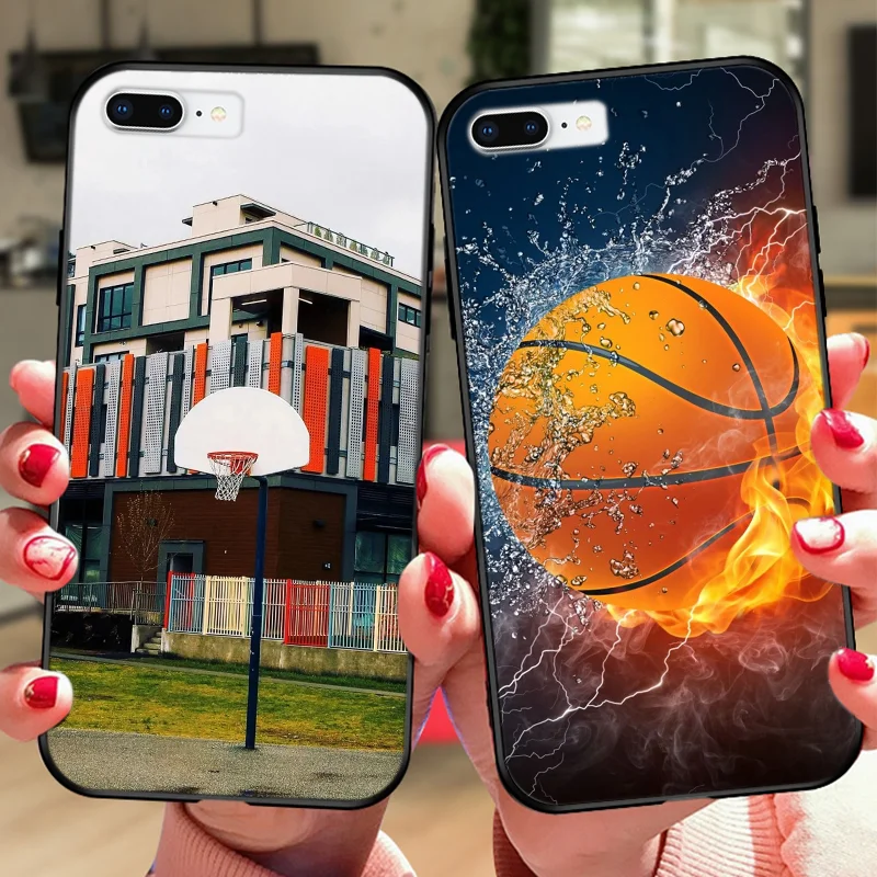 

Cool handsome basketball phone case for Huawei Honor 50 40 20 30 10 Lite Pro 7 8X 8C 8A 9 9X 9 lite Black silicone case
