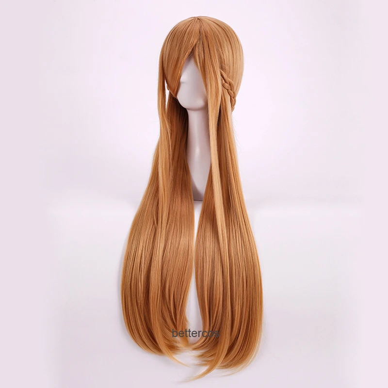 Sword Art Online Yuuki костюм Asuna для косплея (костюмированных игр) Wigs SAO Yuki длинный