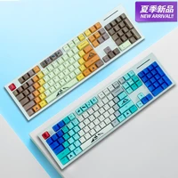 summit anime pbt keycaps cherry profile for mechanical keyboard japanese style for cherry mx switch dye subbed durable keycap