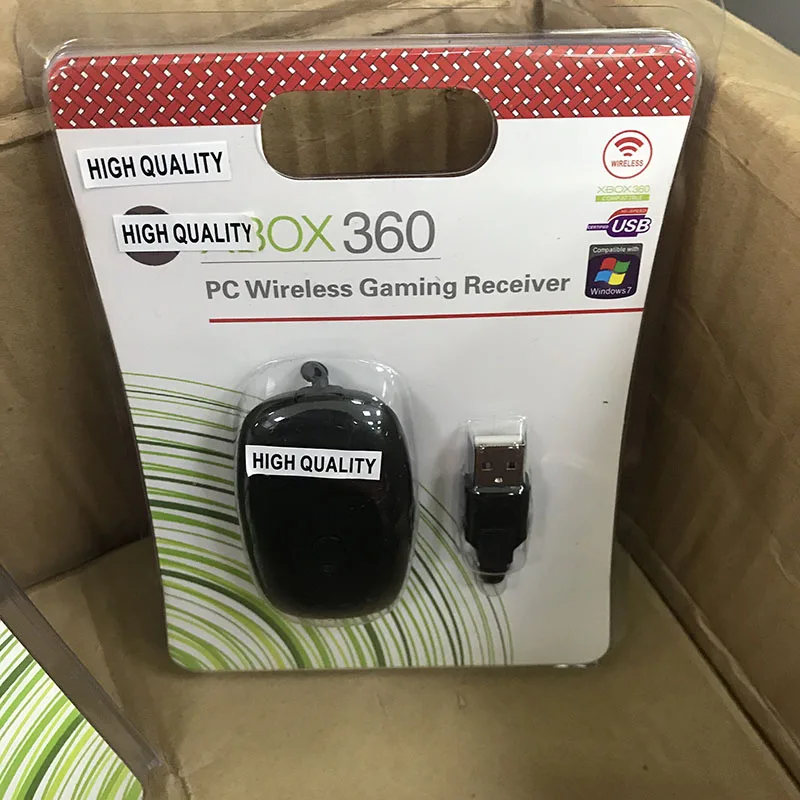 5 шт. адаптер для беспроводного контроллера XBOX 360 Windows XP/7/360 |