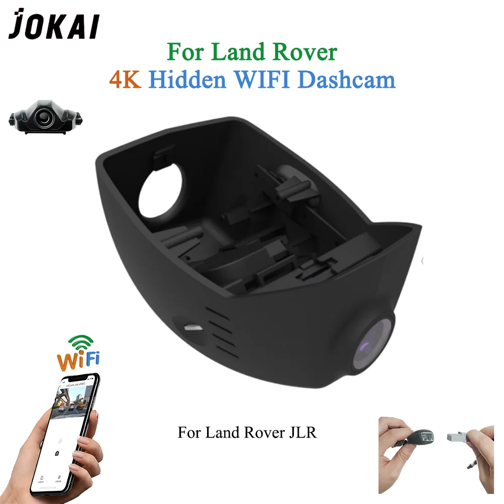 For Land Rover JLR 2010-2022 Front and Rear 4K Dash Cam for Car Camera Recorder Dashcam WIFI Car Dvr Recording Devices