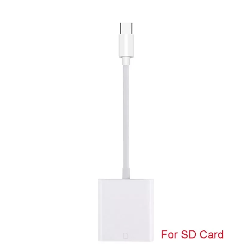 

USB 3.1 Type C To SD Card Reader OTG Cable For Android Phone Tablet