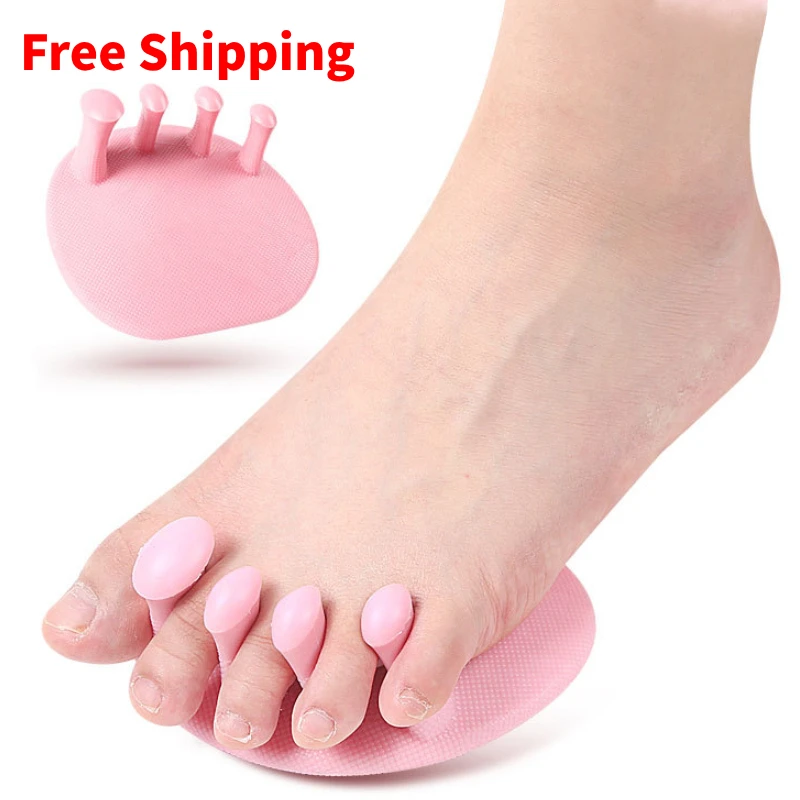

1Pair Foot Care Tool Toe Splitter Overlapping Thumb Hallux Valgus OX Type Leg Corrector Exercise Plantar Muscle Arch Trainer