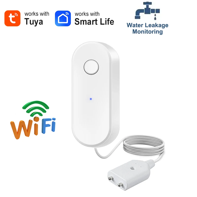 

Earykong Детектор утечки воды Tuya Wi-Fi 1 метр