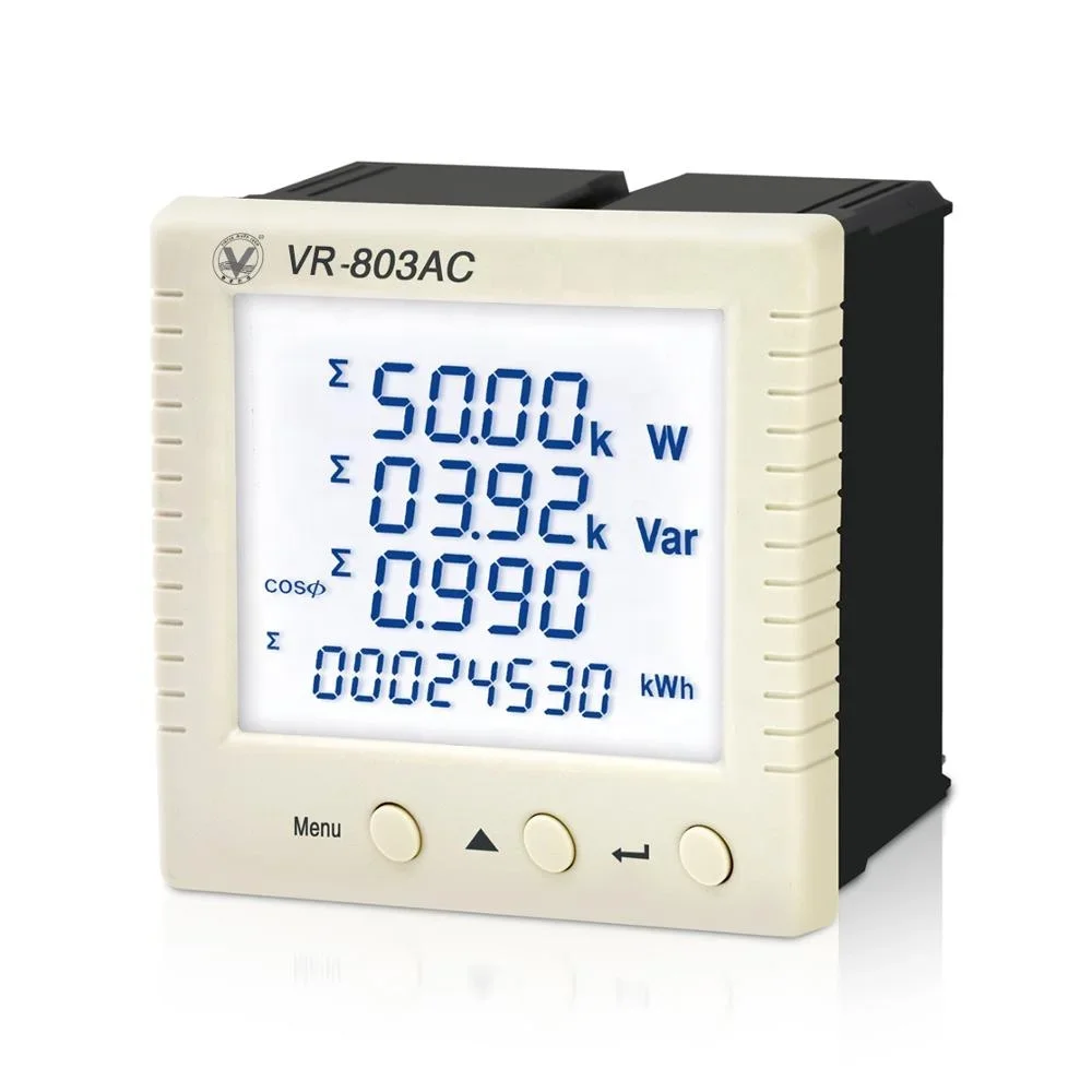 DIN-рейка RS485 из LoRaWAN communicatie Lui페 stroom en измеритель мощности для сжигания