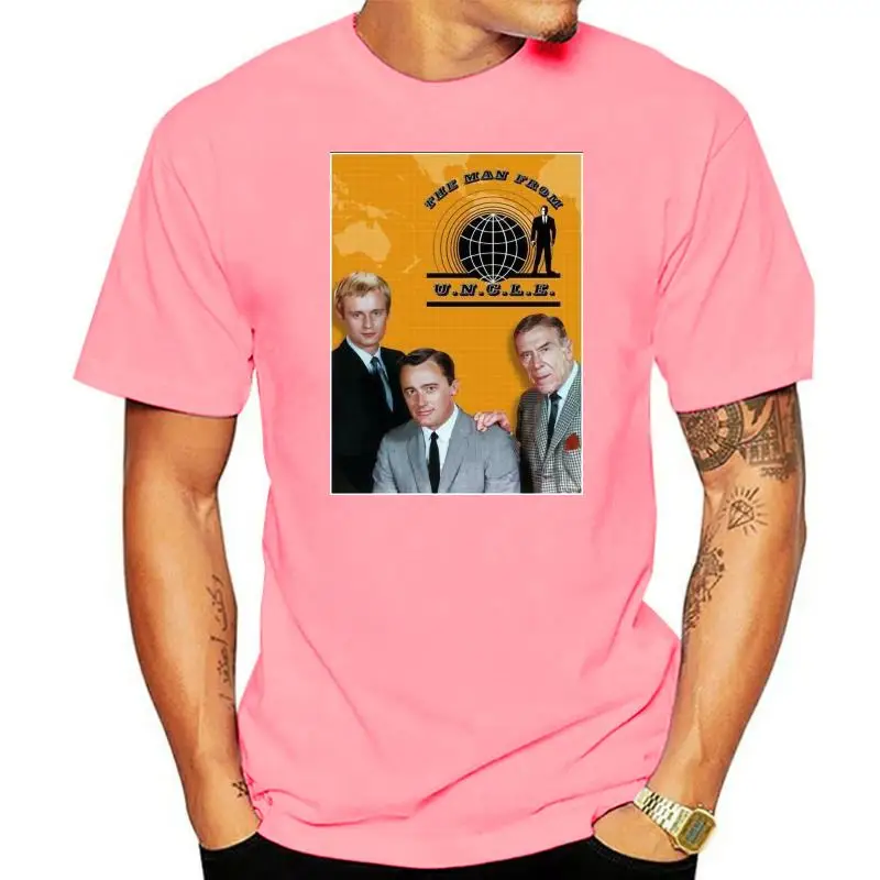 

Tee Shirt New Adult Cotton Unisex 1960s TV show The Man From UNCLE t shirt Funny