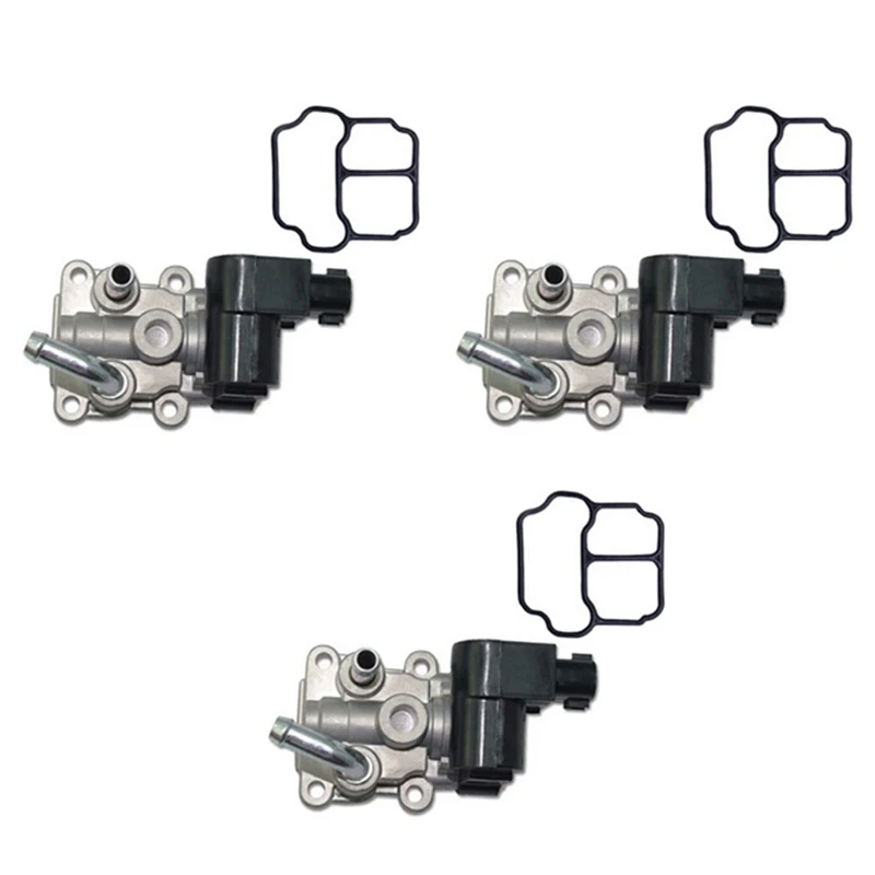 

3X Idle Air Control Valve IACV IAC For SUZUKI Jimny Swift Ignis Liana Wagon 18117-78G60 136800-1300