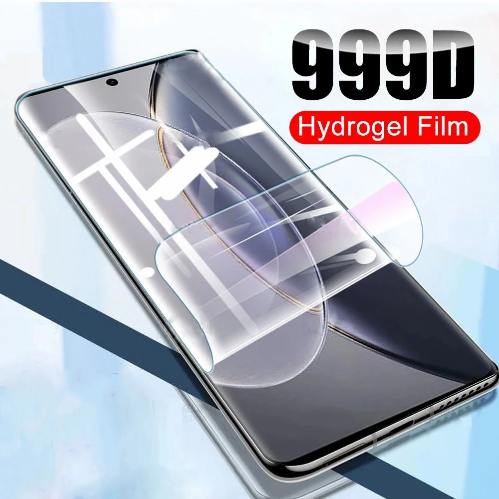 

Full Cover Film For Xiaomi 12 12S 12X 11 10 13 Civi CC9 Mix 4 Note 10 Pro Ultra Lite All Glue Hydrogel Film Screen Protector