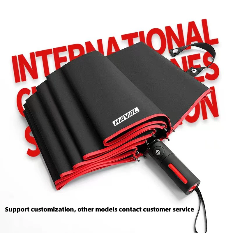 

Car Automatic Folding Windproof Sunshade Umbrella For GREAT WALL HAVAL H6 H9 M6 F7 Business gift Auto Accessories