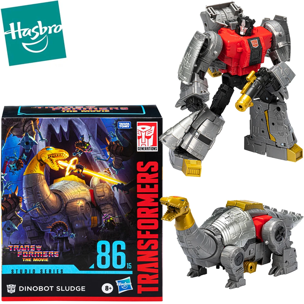 

In Stock Hasbro Transformers Studio Series 86-15 Dinobot Sludge Leader Class Action Figure Collectible Movie Model Toys