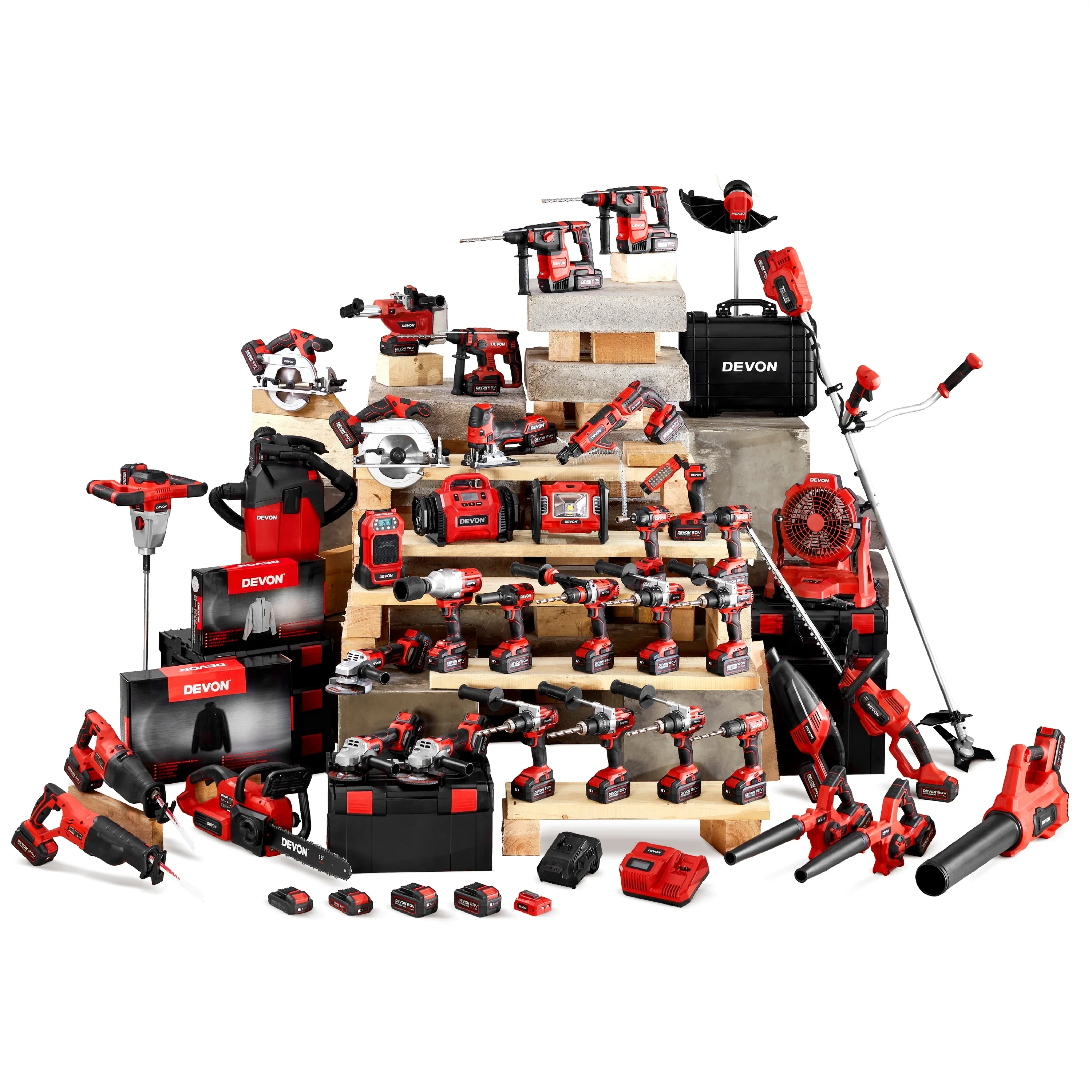 DEVON Hammer 12 В 18 20 24 160 нм 3/4 Бесщеточный аккумуляторный верх Лучший китайский ударный