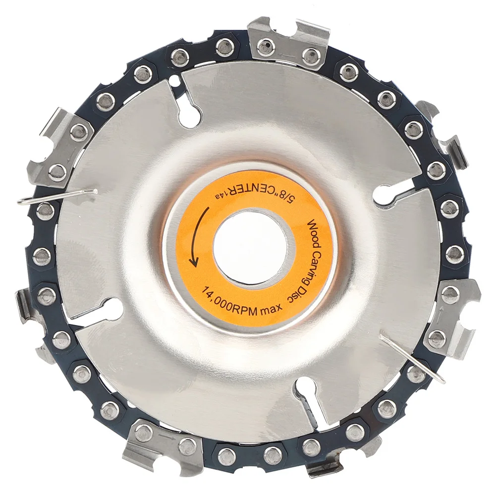 

4 Inch Angle Grinder Chain Saw Disc Woodworking Accessories for Wood Carving Cutting