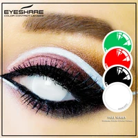 EYESHARE Cosplay Lenses Blind Cat Eye Cosplay Colored Contact Lenses Halloween Contact Lens Crazy Lens Eye Beauty Makeup