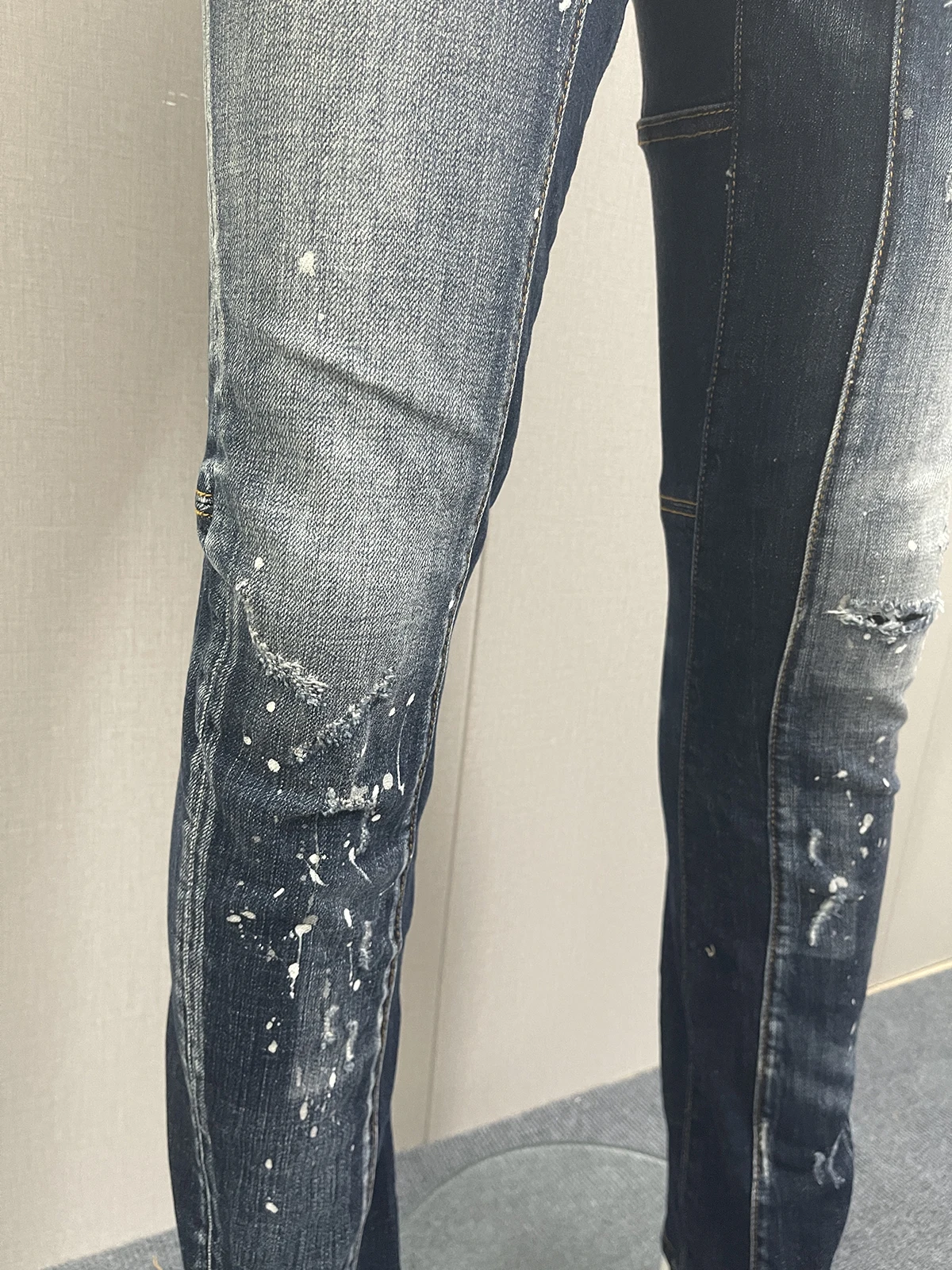 Рисунок 5 - Джинсы мужские с эффектом брызг