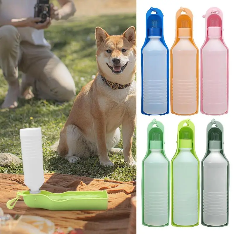 

Puppy Water Dispenser Pet Travel Dog Water Bottle Portable Leakproof Pet Outdoor Drinking Bowl Dog Walking Accessories For