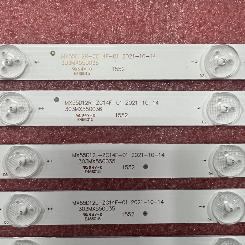 Фото 12 шт., Светодиодная лента для подсветки Konka 55MH303ANTS F55D8000K LED 55G10 светодиодный 55G300 MX55D12L №4
