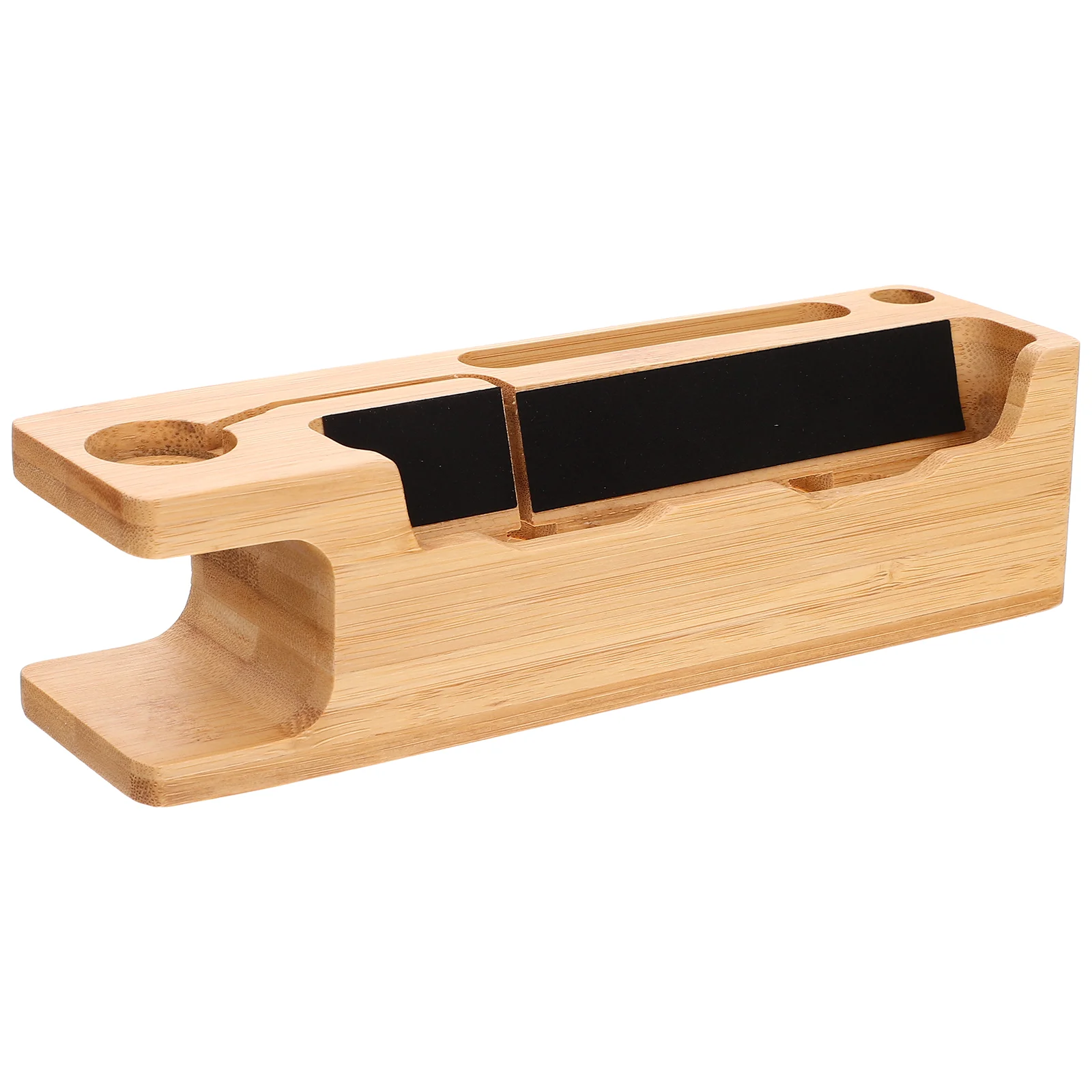 

Wooden Docking Station Purse Holder Desk Holder Mobile Watch Mobile Charging Stand Flat Wooden Stand