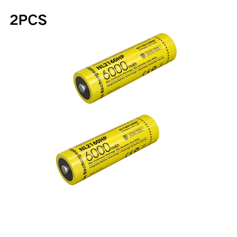 

NITECORE NL2160HP 6000 мАч аккумуляторная батарея
