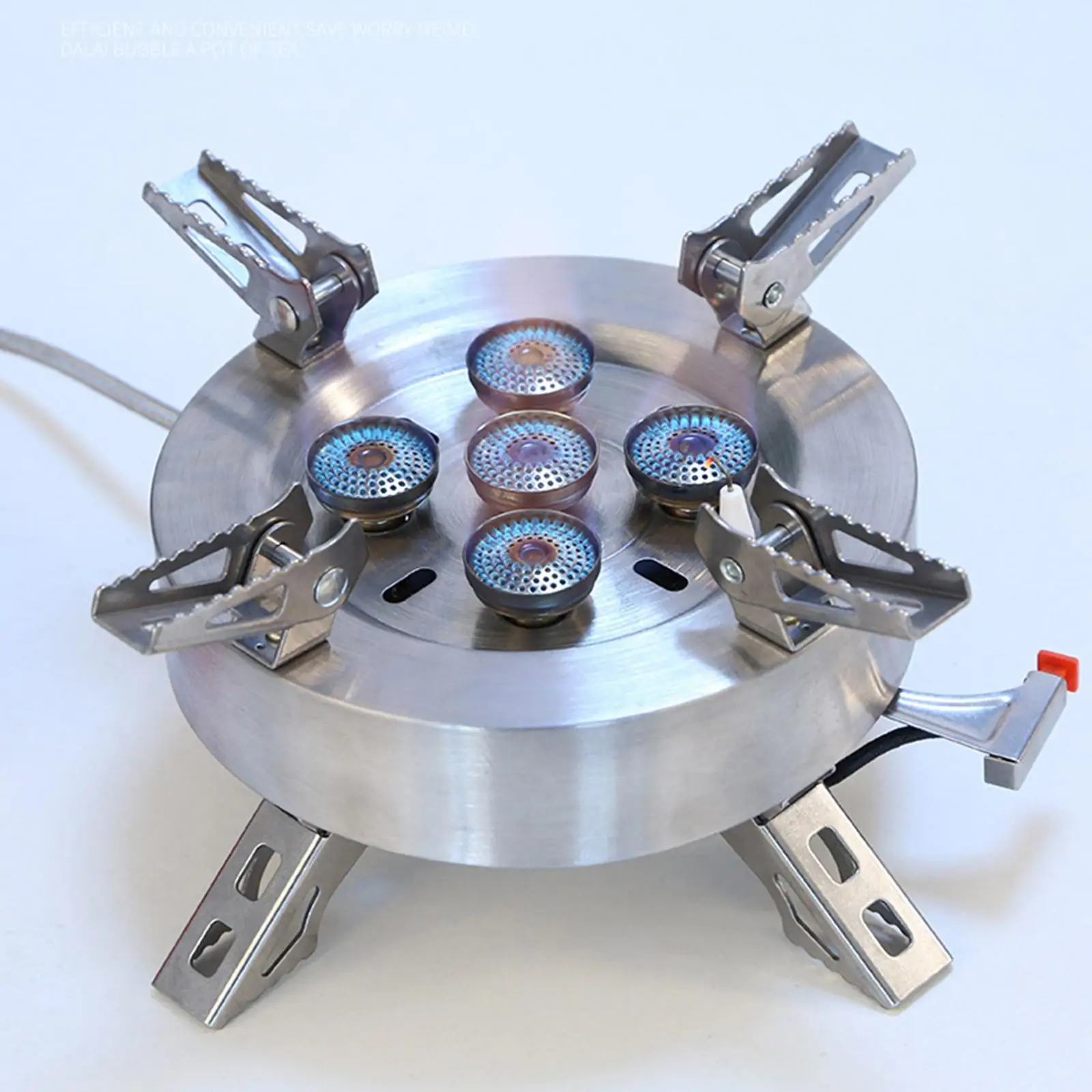 

Mini Camping Gas Stove Folding Inflamer Canister Automatic Portable Outdoor Burner for Cooking Tourist BBQ Backpacking Fishing