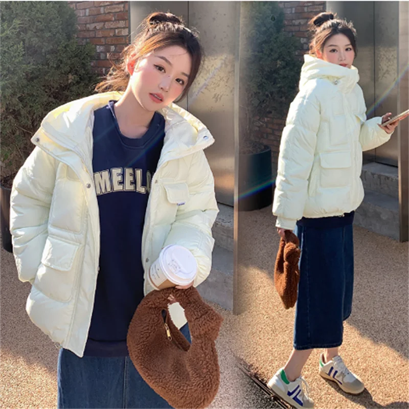 Winter Cotton Padded Jacket Women's New Coat Down Jacket Rest Fashion Cotton Coat Loose Large Size thickened Warm Women's jacket