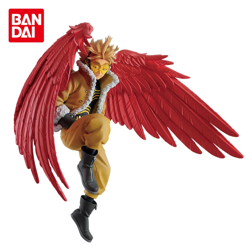 

BANDAI Original BANPRESTO My Hero Academia HERO VS VILLAINS Anime Figures Hawks Collection Model Ornament Action Figure Toys