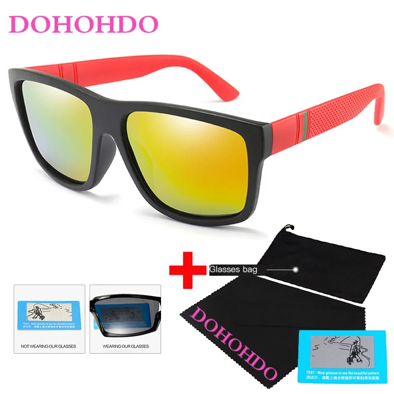 

Солнцезащитные очки поляризационные для мужчин и женщин, брендовые винтажные солнечные аксессуары в квадратной оправе, с функцией ночного видения, в стиле ретро