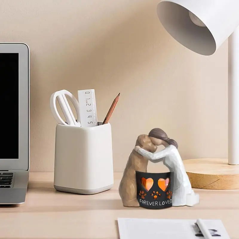 Подсвечник для сочувствия потеря домашних животных значимая статуя потерянного